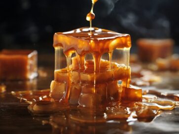 نكهة الكراميل كراميل السائل من مصنع نكهات الذهب